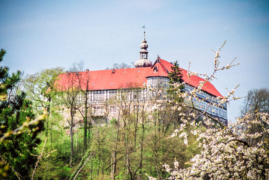 Welfenschloss Herzberg am Harz, Foto: Museum Schloss Herzberg am Harz AUßenansicht Welfenschloss Herzberg am Harz