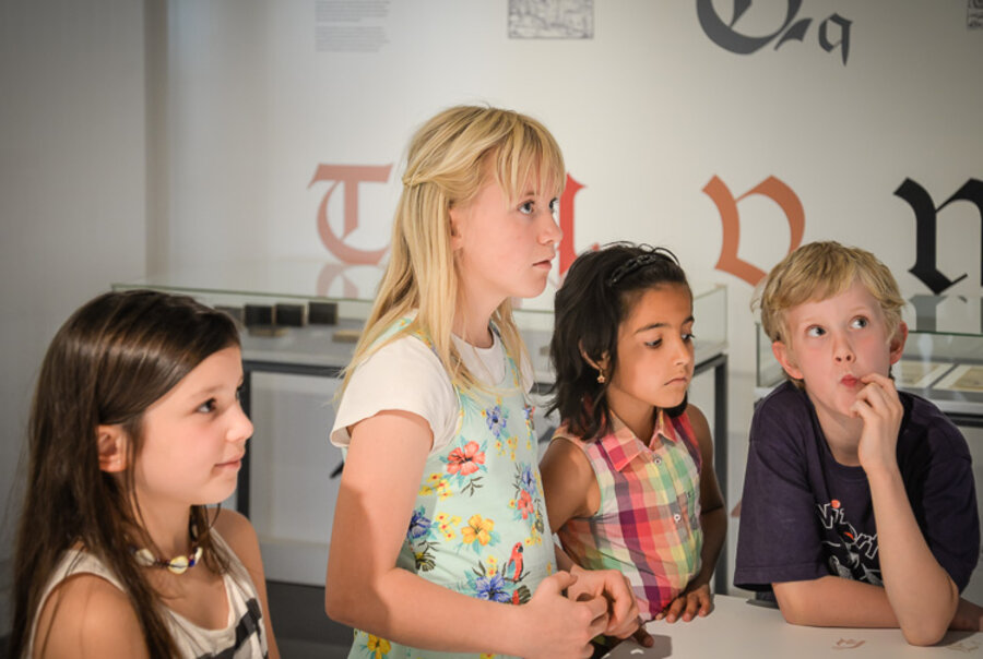 Kinder im Museum, Foto: Museum Lüneburg Kinder im Museum Lüneburg