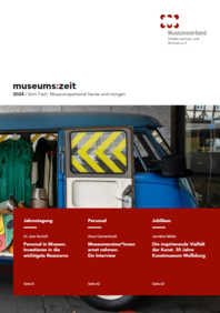 museums:zeit 2024 / Titelbild Vom Fach