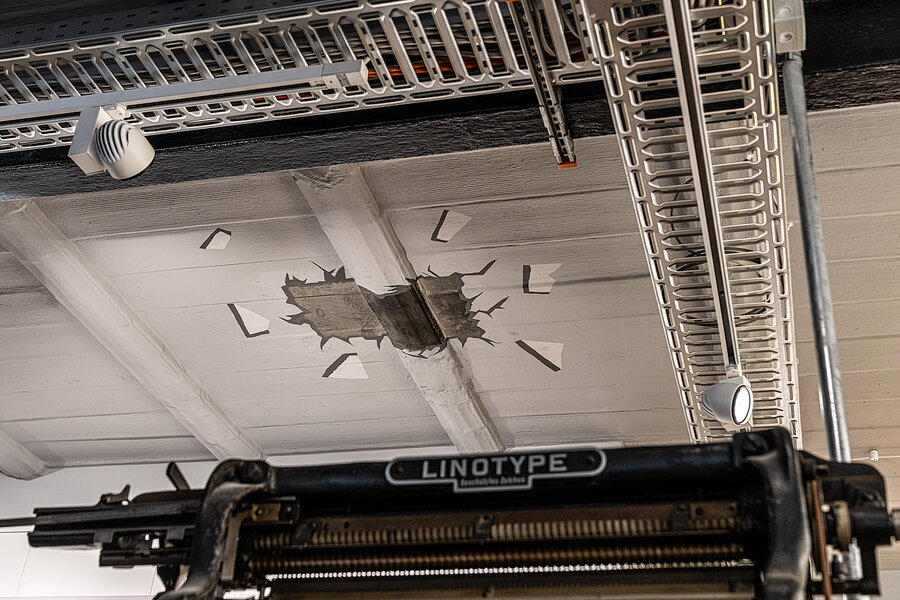 ... wagen Sie einen Blick in die Vergangenheit!, Foto: Rüdiger Katterwe Blick in die Ausstellung