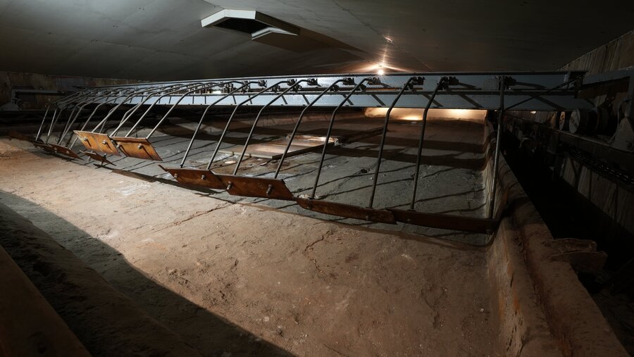 Schausieden auf dem Außengelände, Foto: Deutsches Salzmuseum Schausieden auf dem Außengelände des Deutschen Salzmuseums